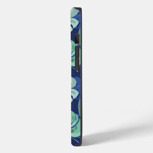 Palmes tropicales Imprimer iPhone 14 Coque (Verso / Gauche)