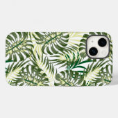 Palmes tropicales Imprimer iPhone 14 Coque (Verso (horizontal))