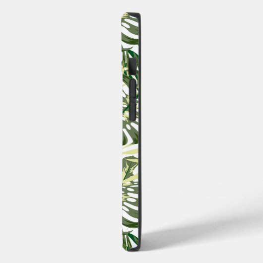 Palmes tropicales Imprimer iPhone 14 Coque (Verso / Gauche)
