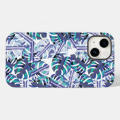 Palmes tropicales Imprimer iPhone 14 Coque (Verso (horizontal))