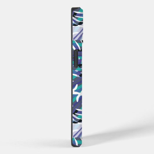 Palmes tropicales Imprimer iPhone 14 Coque (Verso / Droite)