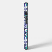 Palmes tropicales Imprimer iPhone 14 Coque (Verso / Gauche)