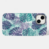 Palmes tropicales Imprimer iPhone 14 Coque (Verso (horizontal))