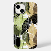 Palmes tropicales Imprimer iPhone 14 Coque (Verso)