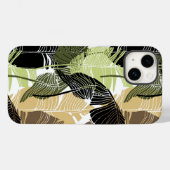 Palmes tropicales Imprimer iPhone 14 Coque (Verso (horizontal))
