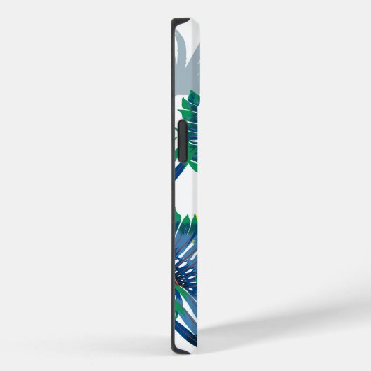Palmes tropicales Imprimer iPhone 14 Coque (Verso / Droite)