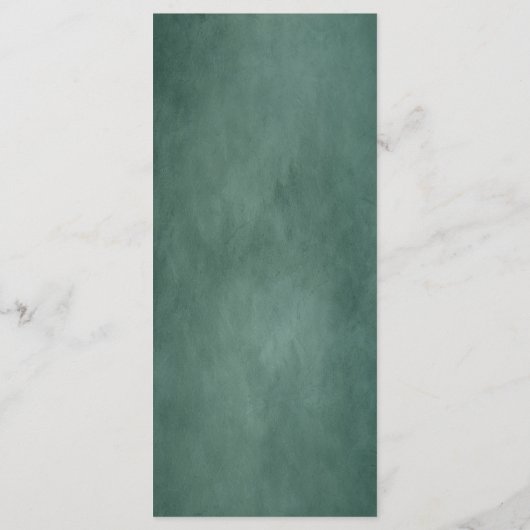 Palmes tropicales | Menu de mariage Watercolor Bea (Dos)