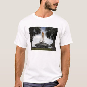 Palmetto-bomen lijst space shuttle Endeavor T-shirt