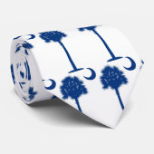 Palmetto de la Caroline du Sud et cravate de (Roulé)