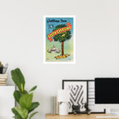 Palmetto Palm uit South Carolina 16x24 print (Thuiskantoor)