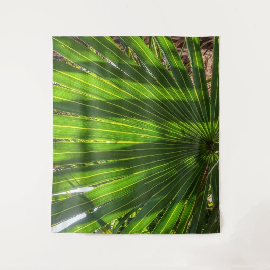 Palmetto Shadows on Palmetto Tapestry Wandkleed (Voorkant)