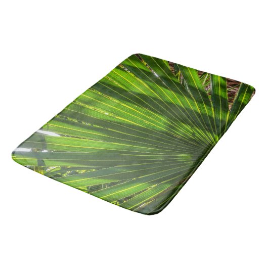 Palmetto Shadows op Palmetto Bath Mat (Gekanteld)