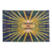 Palmetto Sunburst Kussensloop (Achterkant-Rechts)