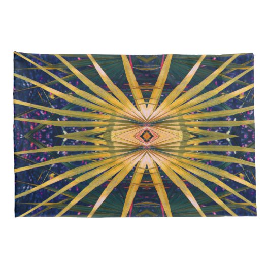 Palmetto Sunburst Kussensloop (Achterkant-Rechts)