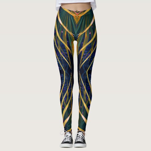 Palmetto Sunburst Leggings (Voorkant)