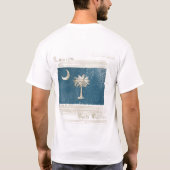 Palmetto-T-shirt T-shirt (Achterkant)