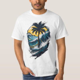 palmgolven oceaan 1 t-shirt