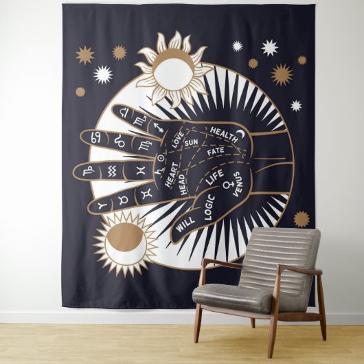 Palmie Wandkleed (In situ)