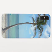 Palmier au Beach coque iphone (Dos (Horizontal))