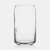 Palmier bleu Monogramme (Gauche)