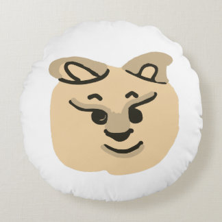 Palmier Cute Coussin Rond