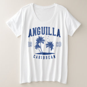 Palmier des Caraïbes d'Anguilla 1980