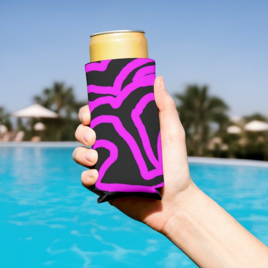 Palmier en Glacière rose (Piscine in situ)