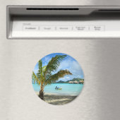 Palmier et aimant rond de la station balnéaire (In Situ (Lave-vaisselle))