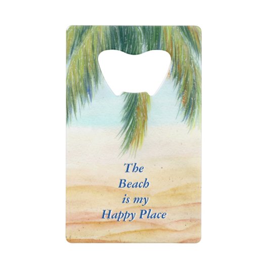 Palmier par jour ensoleillé sur la plage (Devant)