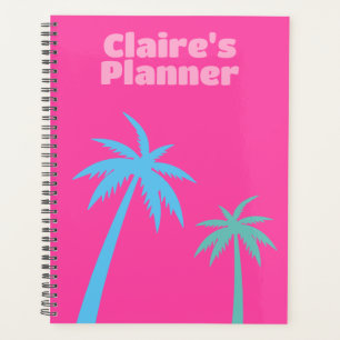 Palmier rose Preppy tendance