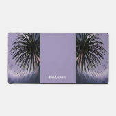 Palmier soufflé Tropical Purple Personnalisable (Recto)