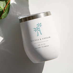 Palmier Tropical Destination Mariage Faveur