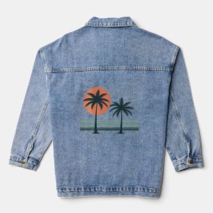 Palmier tropical rétro/vintage