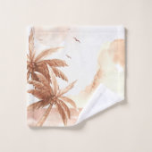 Palmier Tropical Rustique (Gant de toilette)