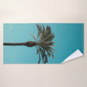 Palmier vert (Serviette de bain)