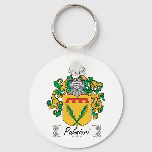 Palmieri Family Crest Sleutelhanger (Voorkant)