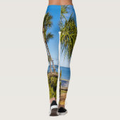 Palmiers Bayside Leggings matinaux (Dos)