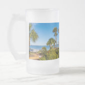 Palmiers Bayside Matin Frosted Beer Mug (Gauche)