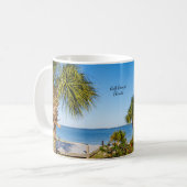 Palmiers Bayside Matin Mug classique (Devant gauche)
