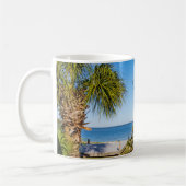 Palmiers Bayside Matin Mug classique (Gauche)