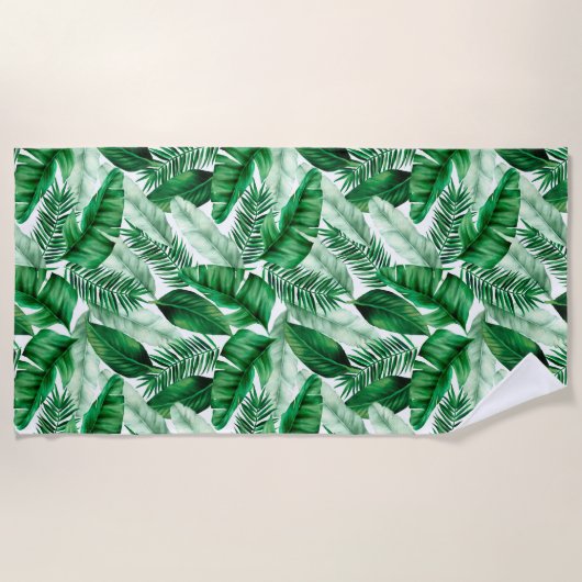 Palmiers de serviettes de plage (Devant)