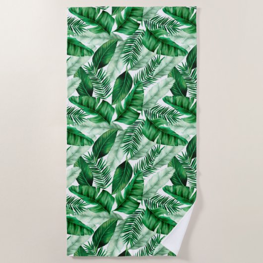 Palmiers de serviettes de plage (Devant)