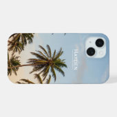 Palmiers de vacances tropicaux (Verso Horizontal)