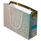 Palmiers Destination Mariage Bienvenue sac en papi (Dos Angle)