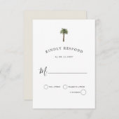 Palmiers Dusty | Célébration du Mariage | Réponse  (Devant / Derrière)