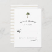 Palmiers Dusty | Célébration du Mariage | Réponse  (Devant / Derrière)