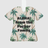 Palmiers éblouissants sur le rotin de Faux- Vert (dos)