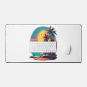 Palmiers et plage (Clavier et souris)