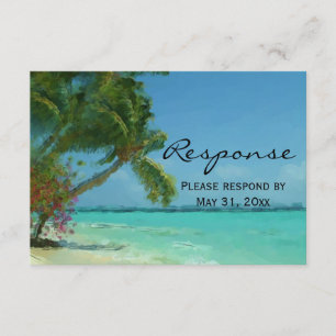 Palmiers Océan Destination Mariage RSVP