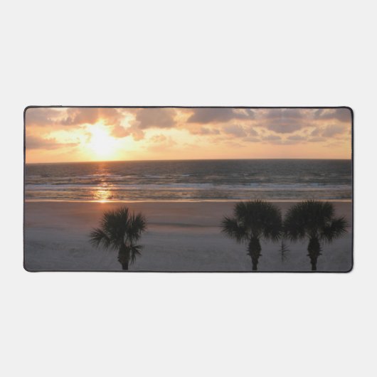 Palmiers Sunrise de Floride Beach (Recto)